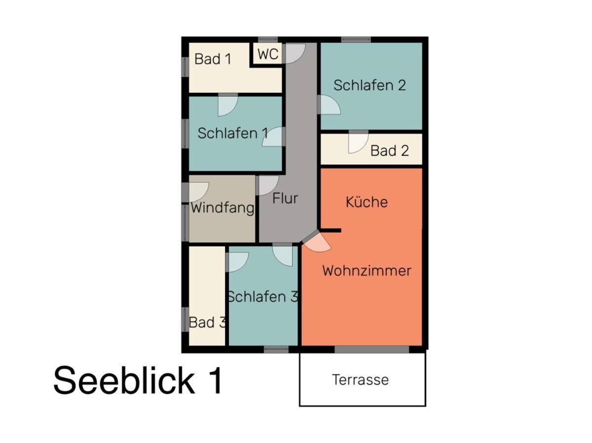 Seeblick 1 诺德代希 外观 照片